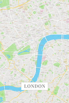 Canvas-taulu London color