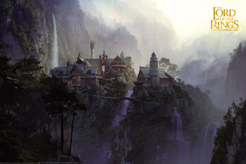 Canvas-taulu Lord of the Rings - Rivendell