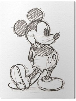 Canvas-taulu Mickey Mouse - Single