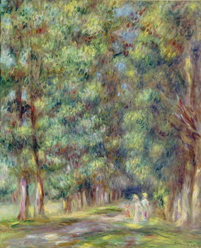 Canvas-taulu Path in a Wood, 1910