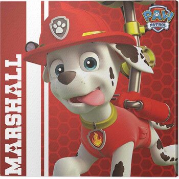 Canvas-taulu Paw Patrol - Marshall Ready to Rescue
