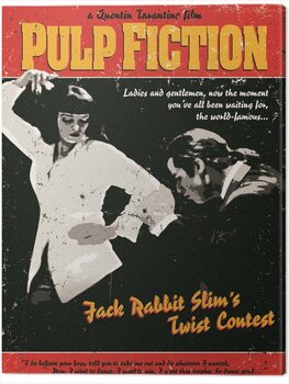Canvas-taulu Pulp Fiction - Twist Contest