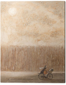 Canvas-taulu Sam Toft - A Lovely Night for a Drive