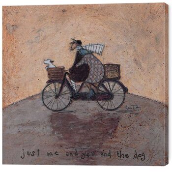 Canvas-taulu Sam Toft - Just Me and You and The Dog