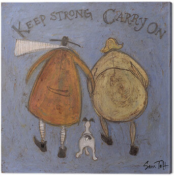Canvas-taulu Sam Toft - Keep Strong Carry On