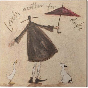Canvas-taulu Sam Toft - Lovely Weather for Ducks
