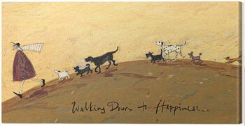 Canvas-taulu Sam Toft - Walking Down To Hapiness