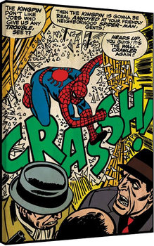 Canvas-taulu Spiderman - Crash
