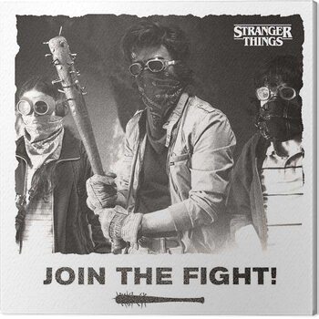 Canvas-taulu Stranger Things - Join the Fight