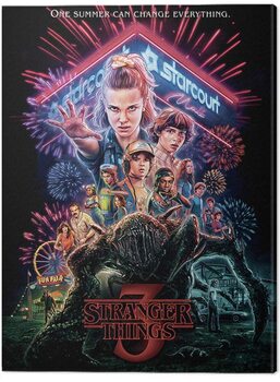 Canvas-taulu Stranger Things - Summer of 85