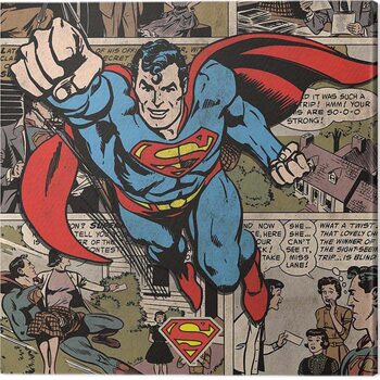 Canvas-taulu Superman - Burst