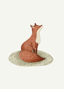 Canvas-taulu The Fox