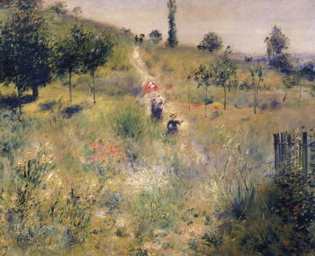 Canvas-taulu The Path through the Long Grass, c.1875