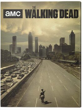 Canvas-taulu The Walking Dead - Road