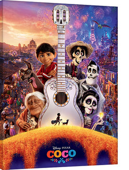 Coco - Guitar Canvas-taulu