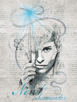 Ihmeotukset: Grindelwaldin rikokset - Newt Scamander Canvas-taulu