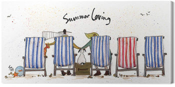 Sam Toft - Summer Loving Canvas-taulu