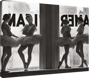 Time Life - Ballet Dancers in Window Canvas-taulu