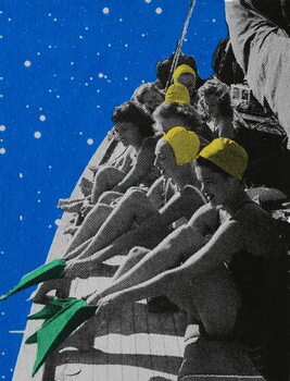 Canvas-taulu All aboard, 2017,