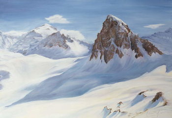 Canvas-taulu Alpine Shadows, 2000