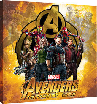 Canvas-taulu Avengers Infinity War - Explosive