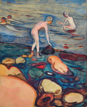 Canvas-taulu Bathers