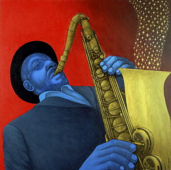 Canvas-taulu Ben Webster (1909-73)