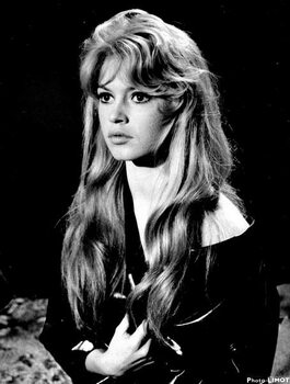 Canvas-taulu Brigitte Bardot, 1958