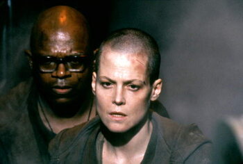 Canvas-taulu Charles S. Dutton and Sigourney Weaver - Alien 3