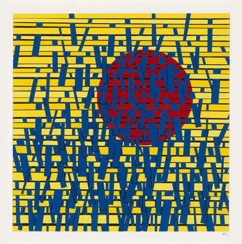 Canvas-taulu Crossed Lines