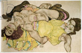 Canvas-taulu Curved women.