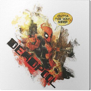 Canvas-taulu Deadpool - Nerd