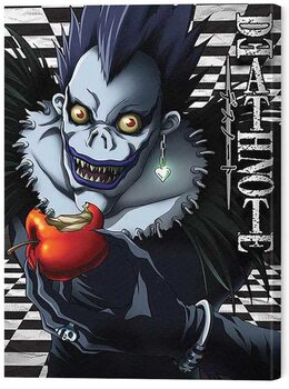 Canvas-taulu Death Note - Ryuk Checkered