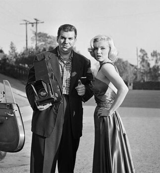 Canvas-taulu Frank Worth and Marylin Monroe