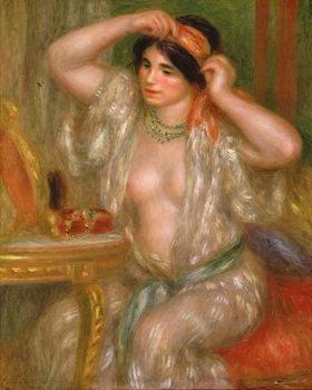 Canvas-taulu Gabrielle at the Mirror, 1910