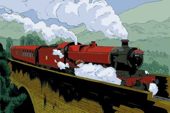 Canvas-taulu Harry Potter - Hogwarts Express