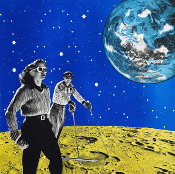 Canvas-taulu Hiking space, 2016,