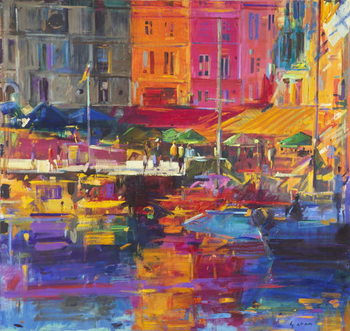 Canvas-taulu Honfleur Harbour, 2011