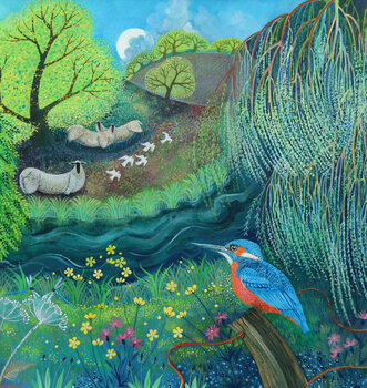 Canvas-taulu Kingfisher, 2018