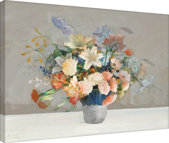 Canvas-taulu Law Wai Hin - Arrangement in Blue