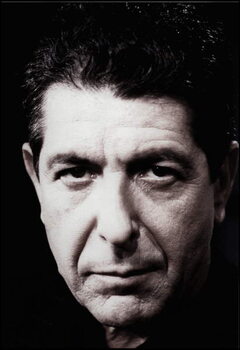 Canvas-taulu Leonard Cohen, 1988