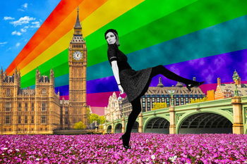 Canvas-taulu London Pride, 2017,