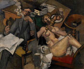 Canvas-taulu Married Life, 1912