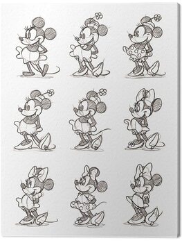 Canvas-taulu Minnie - Multi