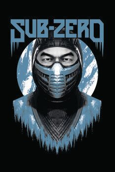 Canvas-taulu Mortal Kombat - Sub-Zero