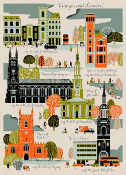 Canvas-taulu Oranges and Lemons