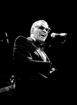 Canvas-taulu Ray Charles - portrait