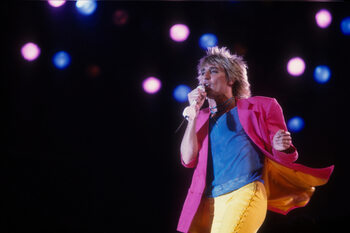Canvas-taulu Rod Stewart