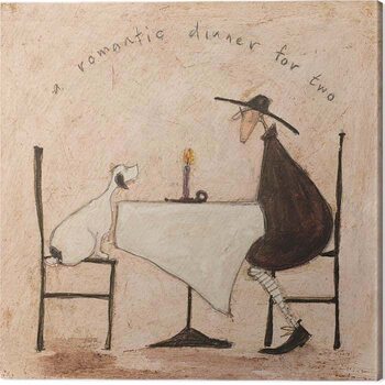 Canvas-taulu Sam Toft - A Romantic Dinner For Two
