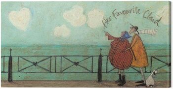 Canvas-taulu Sam Toft - Her favourite cloud II